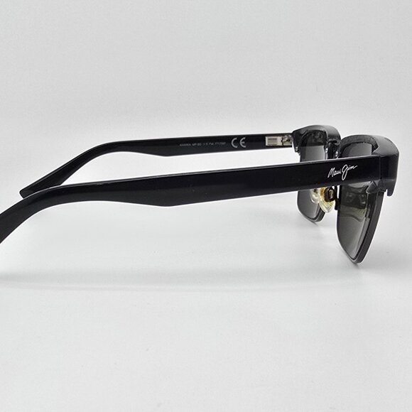 Maui Jim MJ-257-17C Kawika Black Frame Polarized Gray Gradient Lens Sunglasses - Picture 4 of 16